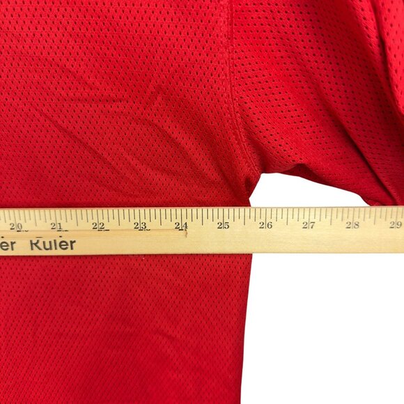 Vintage Russell Athletic Jersey Shirt Men XXL Red Cougars & Prey Mesh Ditek - Picture 7 of 8